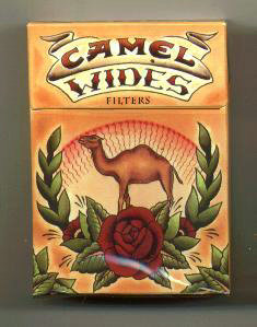 Camel Wides Art Issue cigarettes hard box